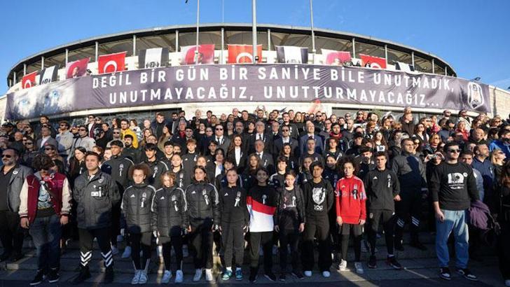 Beşiktaş Kulübü’nde Atatürk’ü anma töreni