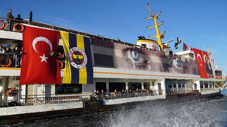 Fenerbahçe, Mustafa Kemal Atatürk'ü '10 Kasım Fenerbahçe Vapuru' ile andı
