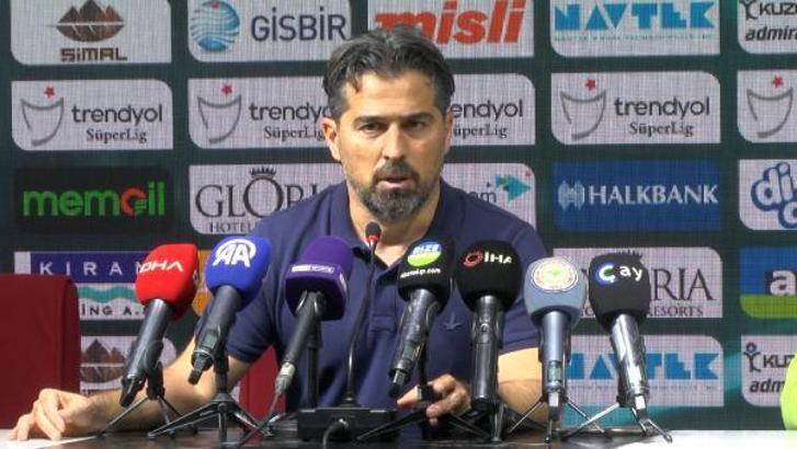 Rizespor - İstanbulspor maçının ardından