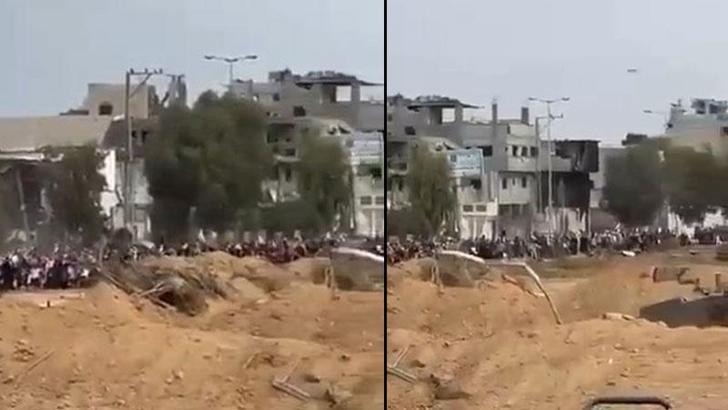 İsrail: 200 bin Gazzeli koridorları kullanarak tahliye oldu