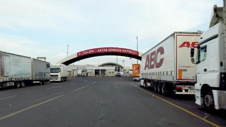 Çıldır Aktaş Gümrük Kapısı'nda ihracat yüzde 50 arttı