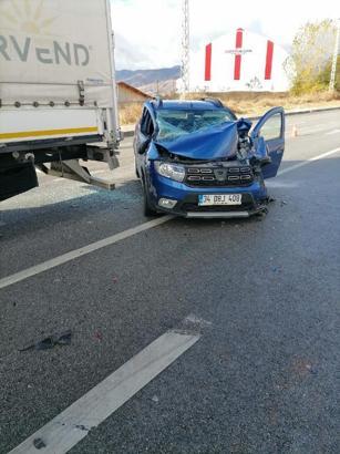 Amasya'da 4 aracın karıştığı zincirleme kazada 6 kişi yaralandı