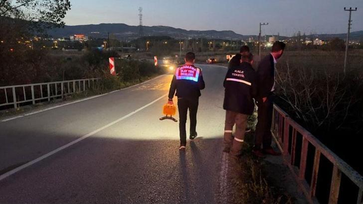 Kütahya'da, dereye uçan motosikletin sürücüsü hayatını kaybetti