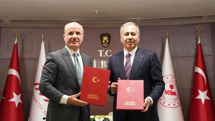 YÖK ve İçişleri Bakanlığı arasında uluslararası öğrenciler için iş birliği protokolü