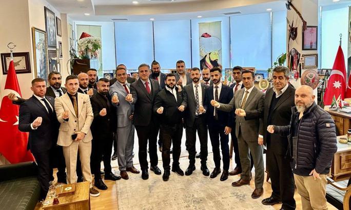 Ocak Partisi İstanbul il yönetimi, Kadir Canpolat'ı ziyaret etti