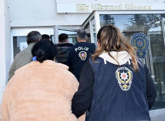 Nevşehir'de fuhşa aracılık ettiği belirlenen 3 kişi yakalandı