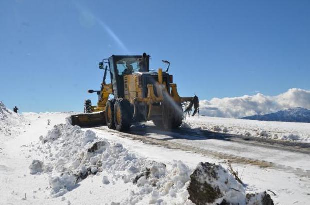 Muş’ta karla mücadele mesaisi başladı