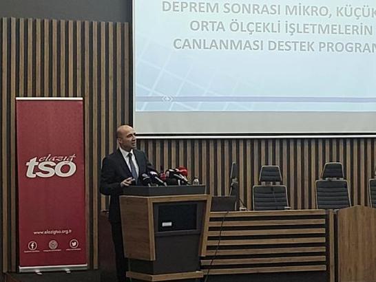 KOSGEB Başkanı İbrahimcioğlu: Elazığ’da destek alabilecek bin 200 işletme var
