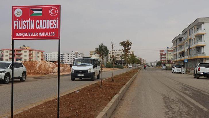 Midyat'ın en uzun caddesinin ismi, 'Filistin' olarak değiştirildi