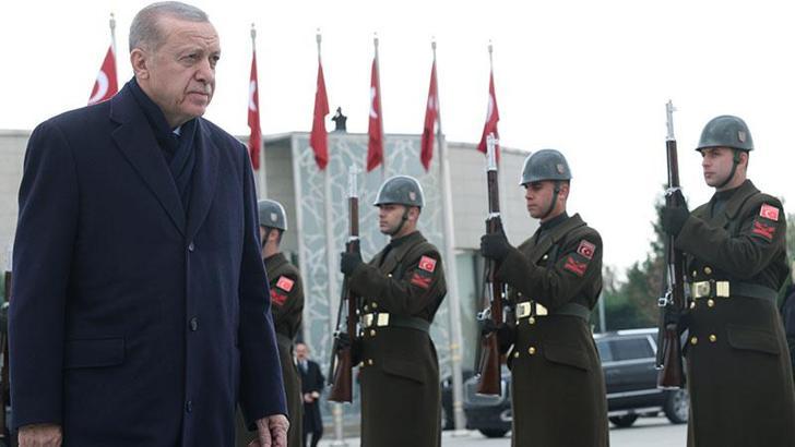 Cumhurbaşkanı Erdoğan, Cezayir'e gitti