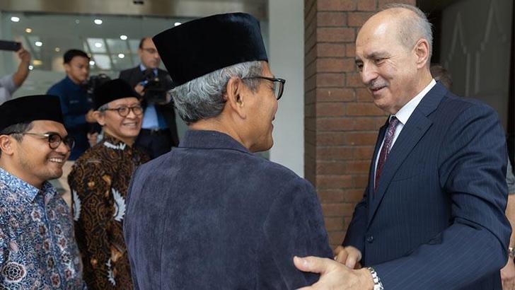 TBMM Başkanı Kurtulmuş, Cakarta’da Nahdlatul Ulama’yı ziyaret etti