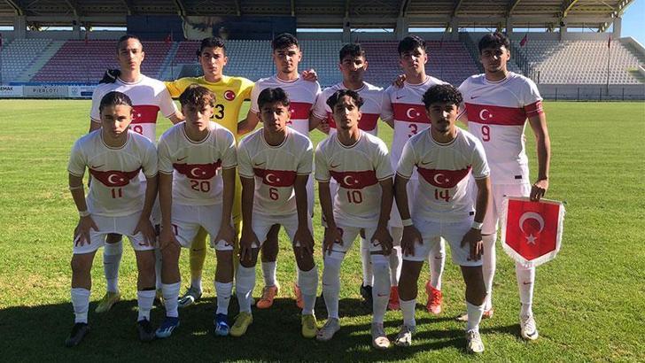 U17 Milli Futbol Takımı, hazırlık maçında Almanya'ya yenildi