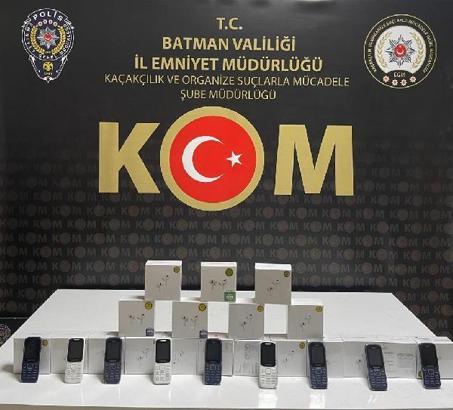 Batman’da kaçakçılık operasyonunda 9 gözaltı