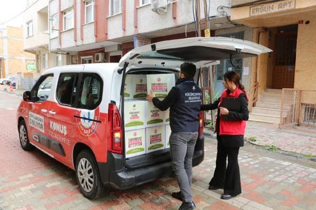 Küçükçekmece’de çölyak hastalarına glütensiz gıda yardımı