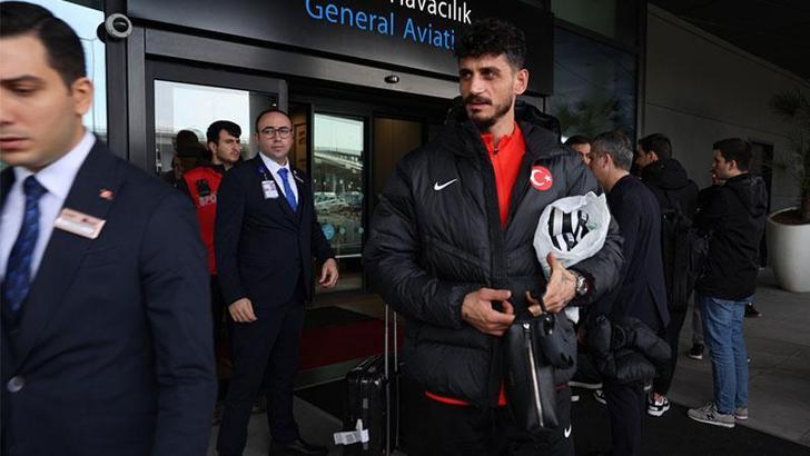 A Milli Futbol Takımı, yurda döndü