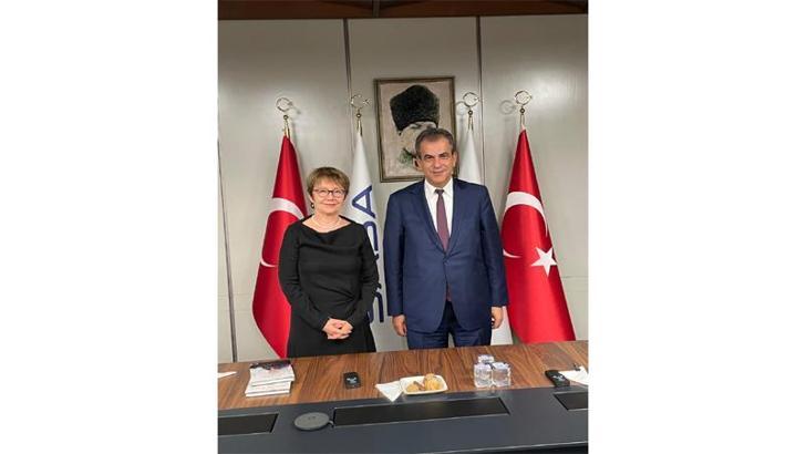 Avrupa İmar ve Kalkınma Bankası Başkanı SASA’yı ziyaret etti