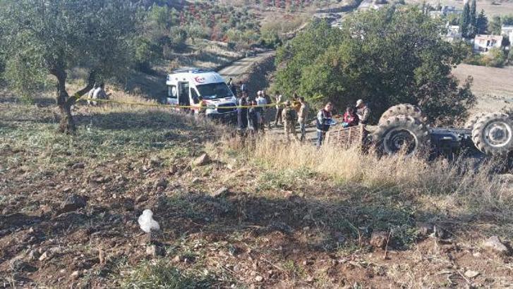 Kilis'te devrilen traktörün sürücüsü öldü