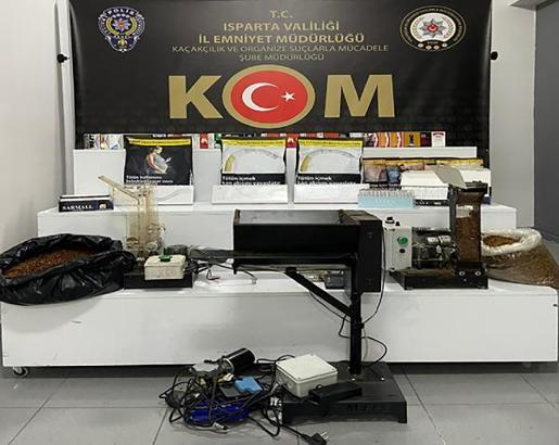 Isparta'da kaçakçılık operasyonlarına 3 tutuklama