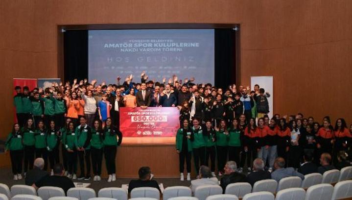 Yenişehir Belediyesi'nden amatör spor kulüplerine destek