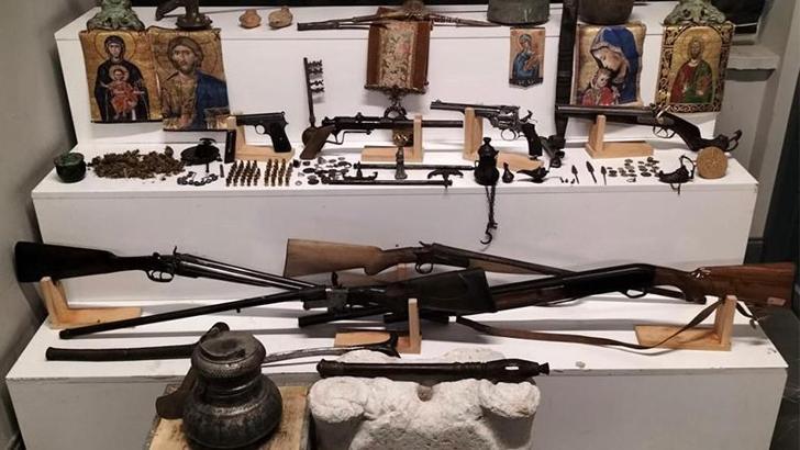 Kayseri'de 106 tarihi obje ele geçirildi