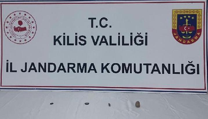 Kilis'te 4 tarihi obje ele geçirildi