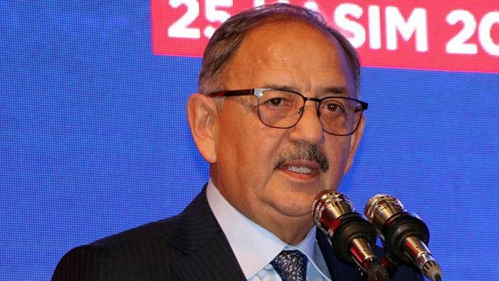 Bakan Özhaseki: 6 ay içinde 100 bin civarında köy evimizi bitireceğiz