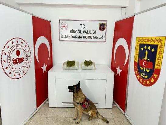 Bingöl’de 12,5 kilogram uyuşturucu ele geçirildi