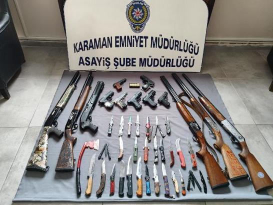 Karaman'da 7 bin 77 kişi sorgulandı, 119 aracı trafikten men edildi