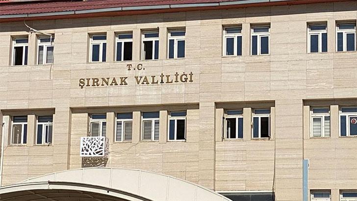 Şırnak'ta 14 bölge, 15 gün süreyle 'geçici özel güvenlik bölgesi' ilan edildi
