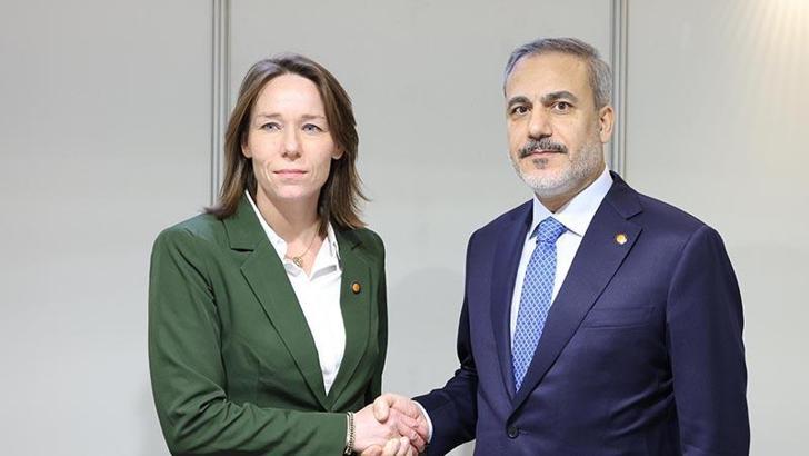 Bakan Fidan, Hollandalı mevkidaşı Slot ile bir araya geldi