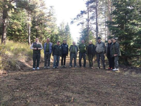 Kastamonu'da yaban hayvanları sayıldı