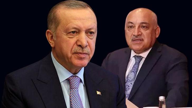Cumhurbaşkanı Recep Tayyip Erdoğan, TFF Başkanı Mehmet Büyükekşi ile görüştü