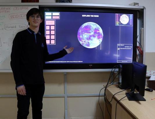 Liseliler, Ay'daki deprem ve sismik verileri 3 boyutlu ortaya çıkardı