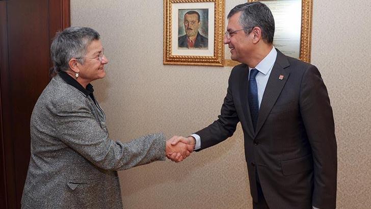 Özgür Özel, TTB Başkanı Fincancı ile görüştü