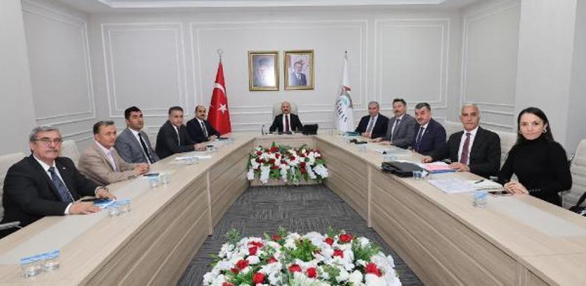 Adıyaman'da DSİ yatırımları ele alındı