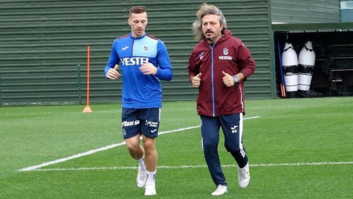 Trabzonspor’da Kayserispor mesaisi; Orsic, 4 ay sonra idmanda