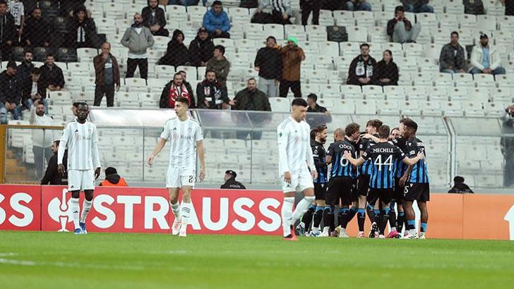 Beşiktaş, Avrupa’da en farklı iç saha mağlubiyetlerinden birini daha aldı