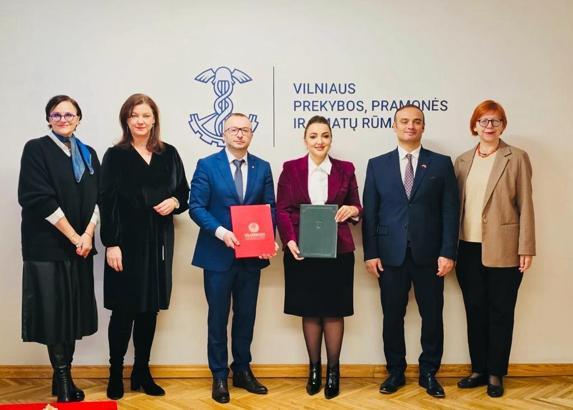 ULUSKON, Litvanya’da Vilnius Ticaret Odası ile iş birliği protokolü imzaladı