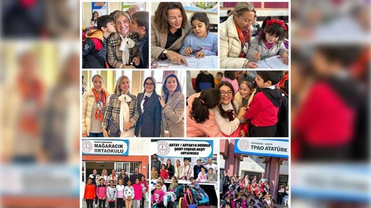 TÜDİP’den Adıyaman ve Hatay’daki ihtiyaç sahibi çocuklara ziyaret