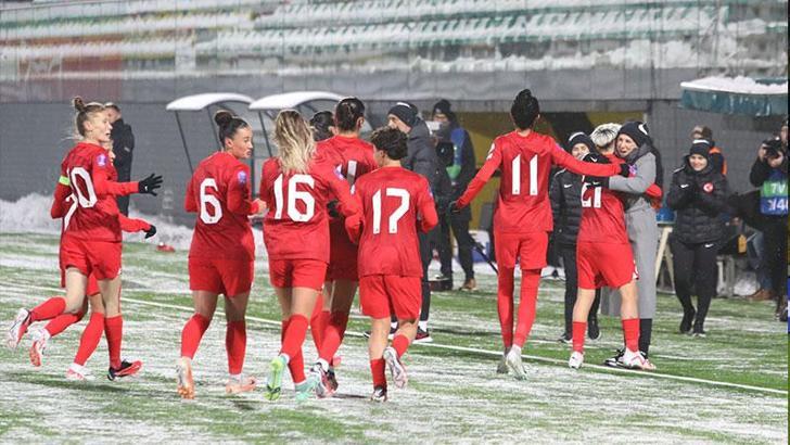 A Milli Kadın Futbol Takımı, 5’te 5 yaptı