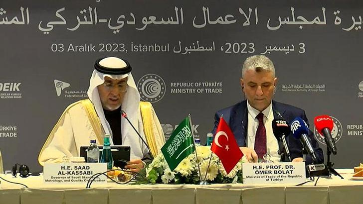 Bolat: Hedef Suudi Arabistan ile 30 milyar dolarlık karşılıklı ticaret