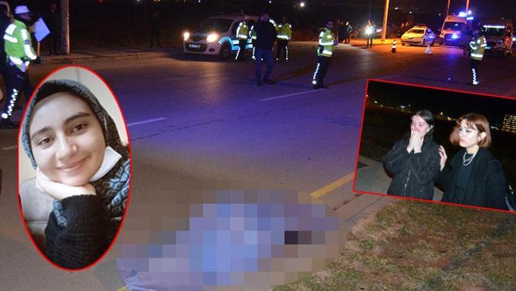 Üniversiteli Mine Nur yurt önündeki kazada hayatını kaybetti, arkadaşı son anda kurtuldu