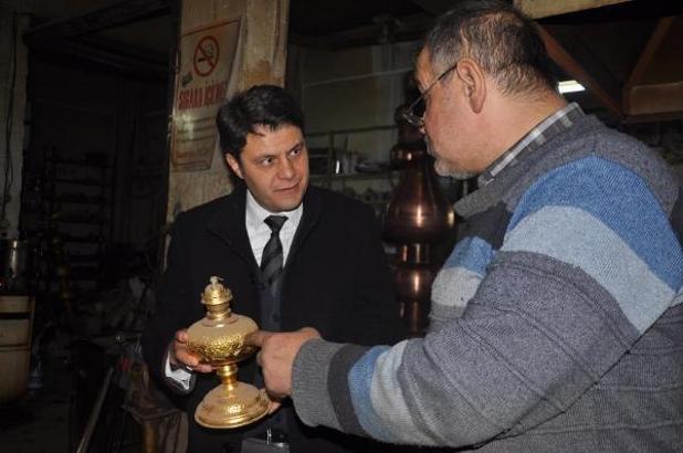 Kaymakam Çengel'den bakırcılara ziyaret