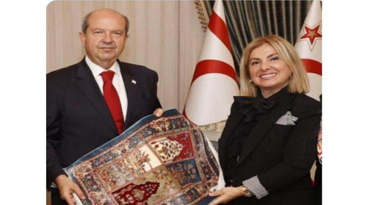 TÜDİP heyeti, KKTC Cumhurbaşkanı Ersin Tatar’ı ziyaret etti