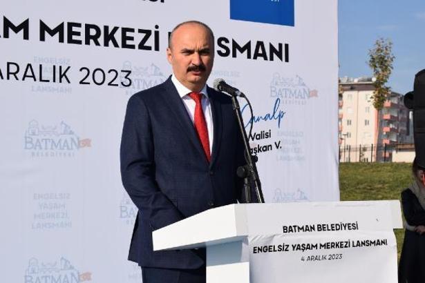 Vali Canalp: 11 aylık dönemde engelli ailelere 1 milyar 556 milyon maaş ödendi