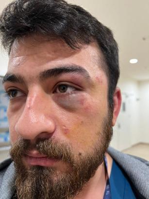 Şişli'de hemşireye saldırı; sağlık çalışanları eylem yaptı