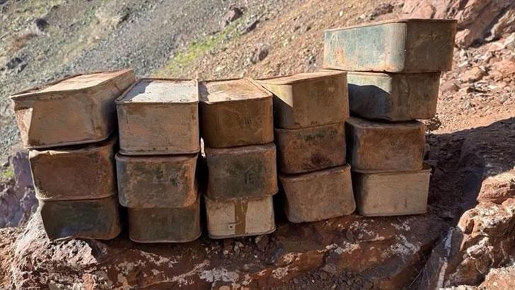 MSB: Irak'ın kuzeyinde 800 Doçka mühimmatı ele geçirildi