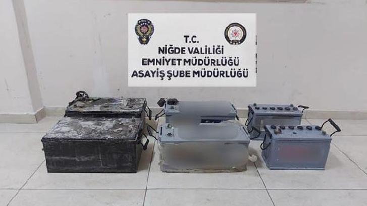 Niğde’de 7 hırsızlık olayının şüphelileri yakalandı