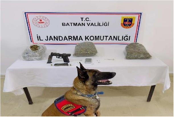 Batman'da Kasım ayında jandarmanın müdahale ettiği 154 olayda 161 şüpheli yakalandı