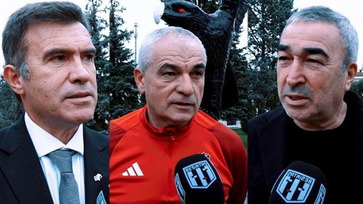 Feyyaz Uçar ile Samet Aybaba, Beşiktaş Futbol Takımı'nı ziyaret etti